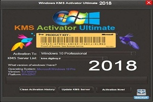 Windows KMS Activator Crack Ultimate v11.3 with Keygen 2024