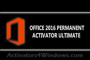 Office 2016 Permanent Activator Ultimate v1.8 Full - [2024]