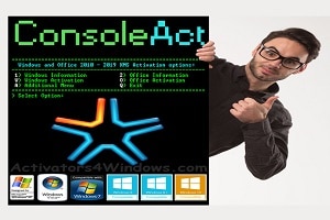 ConsoleAct 2.3 by Ratiborus - Windows and Office Activation 2019