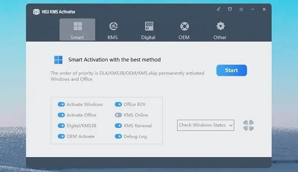 HEU KMS Activator 30.3.0 Free Download for Windows 10/11